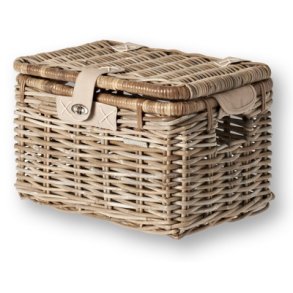 Kurv BASIL DENTON m.lg M flet Naturlig farve