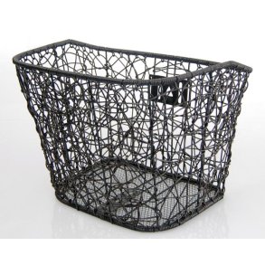 Kurv For fastmotering Mix Sort Plast Rattan Flet