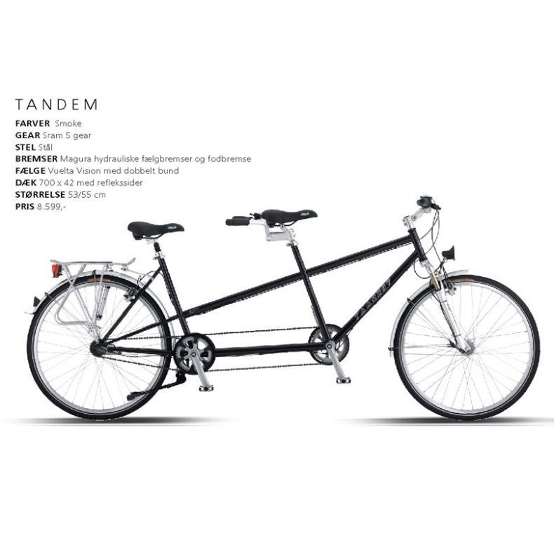 TAARNBY TANDEM 5 INV GEAR