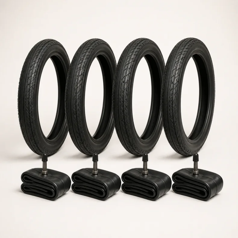 4 barnevognsd�k med slanger 14 x 1 3/8 (37-288)