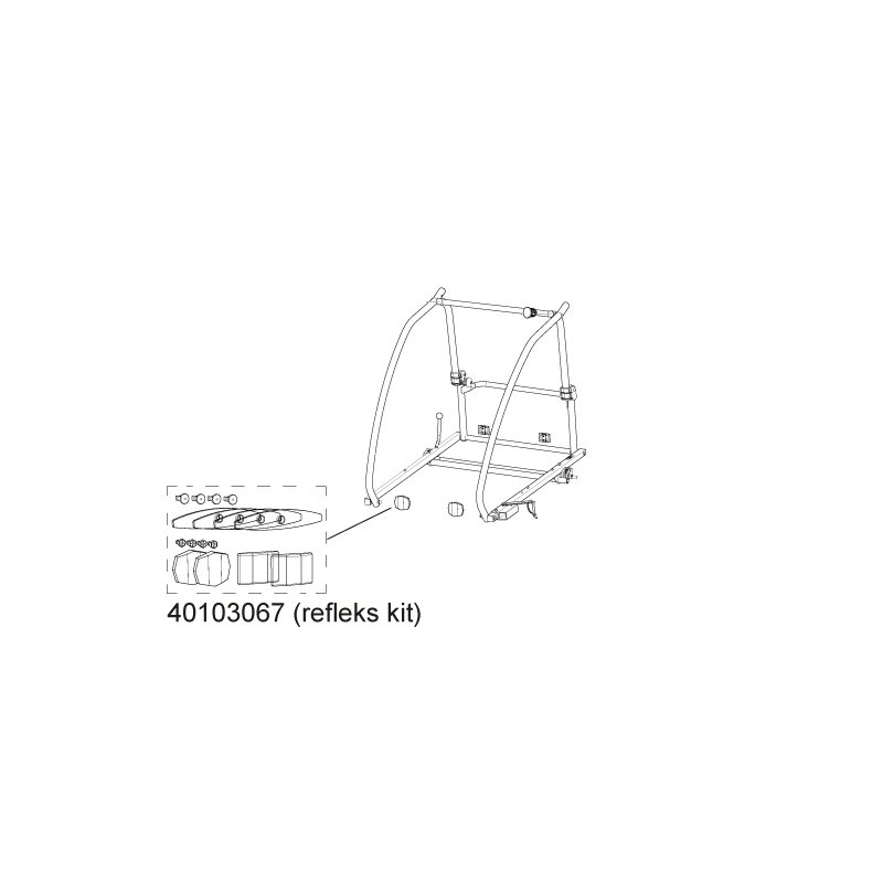 Thule Coaster XT Refleks kit
