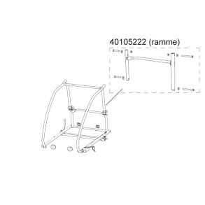 Thule Coaster XT ramme Lower back frame