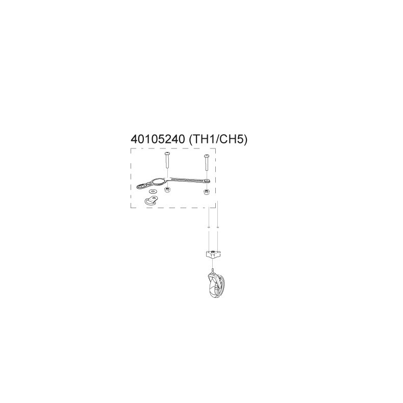 Thule Coaster XT Strop Hitch Strap Pepl.kit