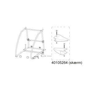 Thule Coaster XT sk�rm Deflector CSTR XT 16/CDNC 14