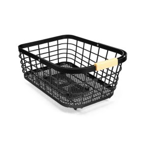 Bikepartner Skanderborg MIK - sort aluminiumskurv bagp�