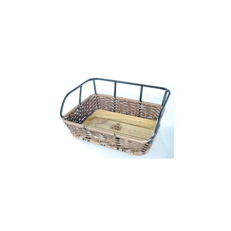 Kurv For Avenue Brun m/sort alu top