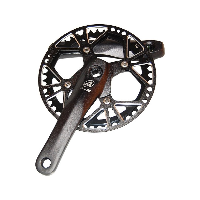 Kranks�t Avenue 46t 170 mm Sort Med Sort Disc Til 110 mm krankbox