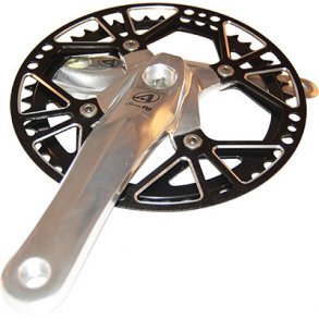 Kranks�t Avenue 46t 170 mm S�lv Med Sort Disc Til 110 mm krankbox