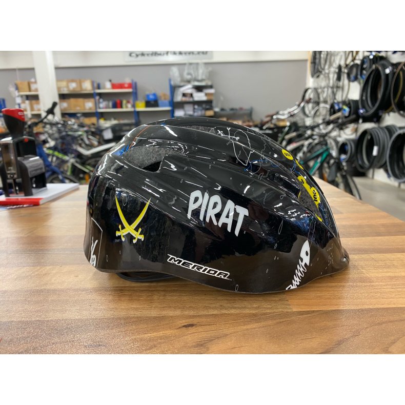 Merida Sort Pirat Hjelm