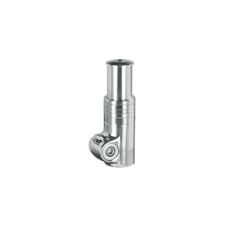 A-Head Stem Increase 117 mm Alu silver for 1.1/8"