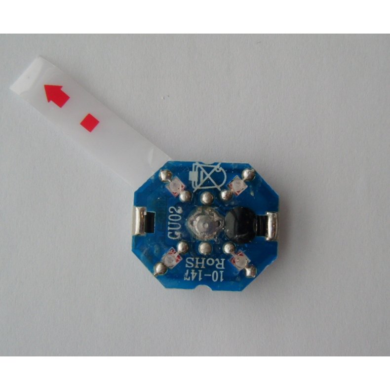 Printplade incl. CR 2032 batteri