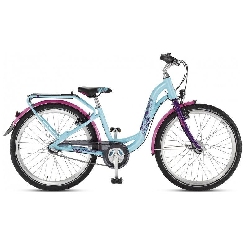 Skyride 24-3 ALU light (City) Pige cykel 8+ 135 cm 13,4 kg
