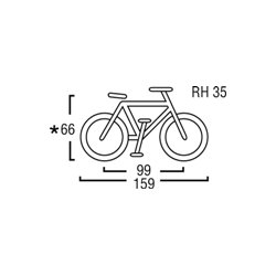 Skyride 24-7 ALU light (City) Pige cykel 8+ 135 cm 14,8 kg