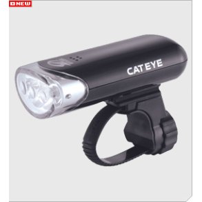 Forlygte Cateye HL-EL135 3 LED 100+ Candela sort