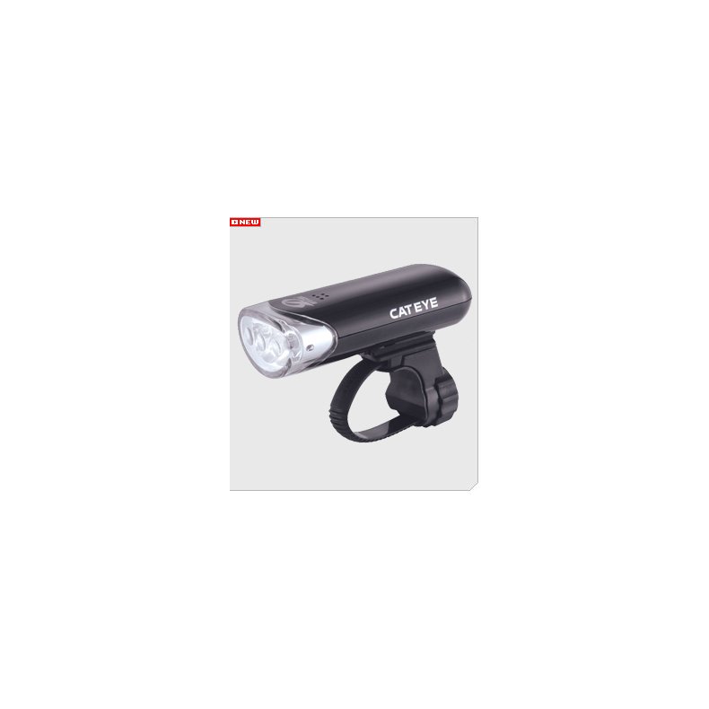 Forlygte Cateye HL-EL135 3 LED 100+ Candela sort