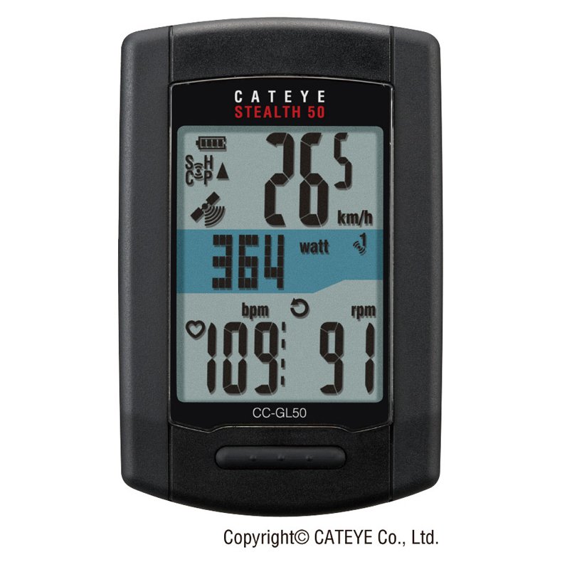 Computer Cateye Stealth 50 GPS