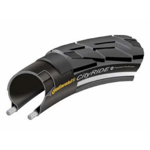 Continental City RIDE II robust gummiindl�g mod punkteringer 42-622 (28 x 1,6)
