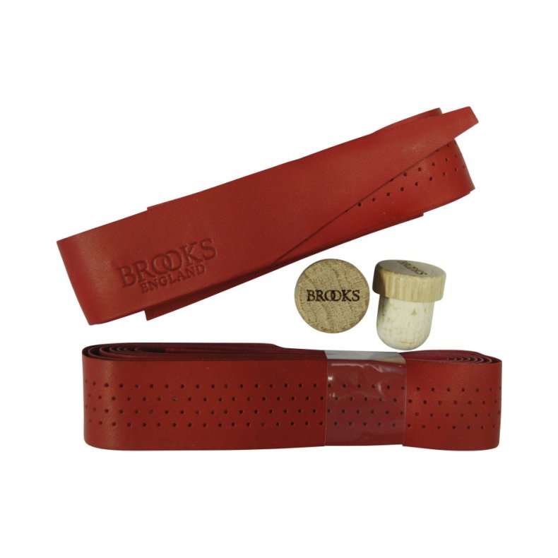 Styrb�nd Brooks Red l�der mkork styrpropper s�t