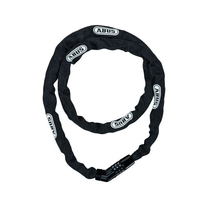 Abus K�del�s 4804 5 Farver 75 Cm Sort 110 Cm Kode