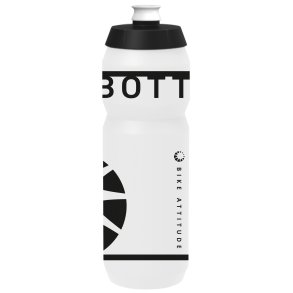 Bike Attitude Bottle Up drikkedunk 750 ml - klar/sort
