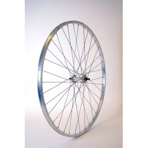 Forhjul 27 x 1 1/4 Alu Nav Rf. Eger Sch�rmann Blan