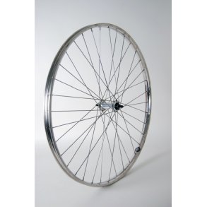 Forhjul 28 x 1 1/2 Alu Nav Rf. F�lg