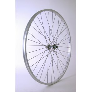 Forhjul 28 x 1 1/2 St�l Nav Rf. Eger Alu F�lg Sch&uuml;