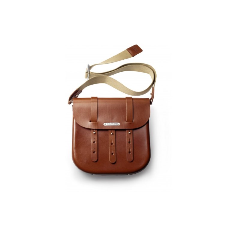 BROOKS B3 LEATHER BAG TASKE BRUN