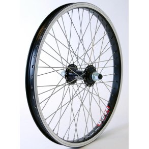 Forhjul Bmx 20 x 1,75 14 mm Aksel 48 H Db DM24 Sor
