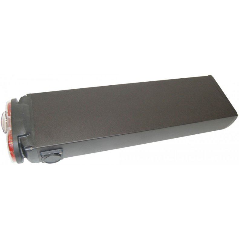 Batteri El-Cykler 14AH Panasonic 36V 13,6AH til bagageb�rer inkl. 4 ben oplader