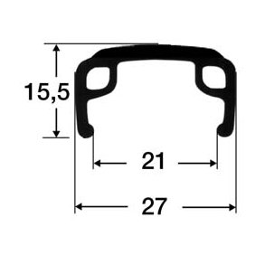 F�LG 26X1.75 ENKEL SORT DV