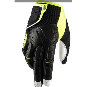 100% Simi MTB Glove Black/Lime 