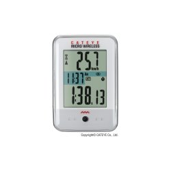 Computer Cateye Micro Tr�dl�s CC-200W Hvid - sort - Hvid/gr�n - Hvid/bl�