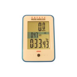 Computer Cateye Micro Tr�dl�s CC-200W Hvid - sort - Hvid/gr�n - Hvid/bl�