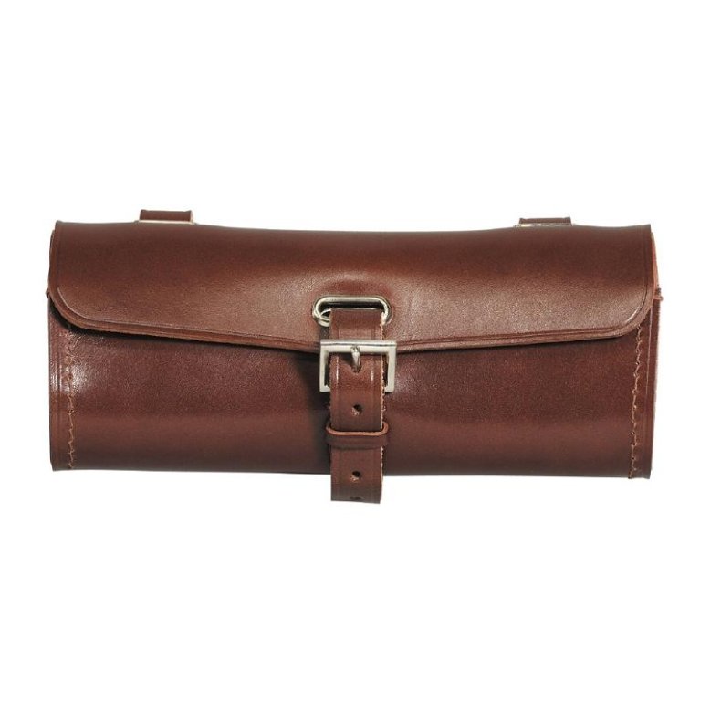 Sadeltaske Brooks i l�der Brun - Sort - Aged 1,5 L