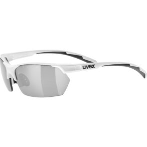 Uvex Sportstyle 114 Hvid litemirror silver