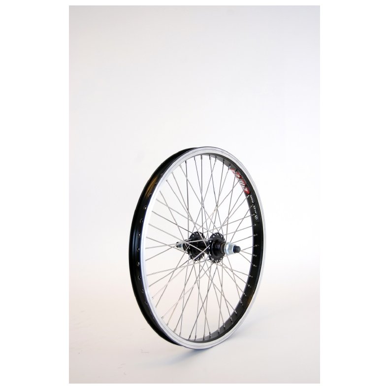 Baghjul Bmx 20 x 1,75 14 mm Aksel 48 H Db DM24 Sor