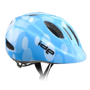 rh+ IDE brnecykelhjelm lysebl m/ringe