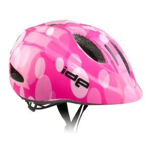rh+ IDE brnecykelhjelm pink m/ringe