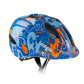 IDE brnecykelhjelm bl m/halloween