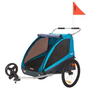 Kiddy van bike discount trailer