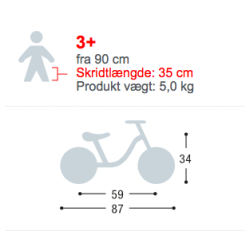 PUKY LR 1L lbe -sparkecykel Bl