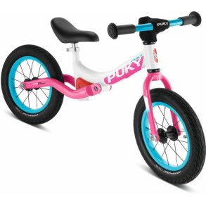 Puky LR Ride fra 90 Cm 3,7 KG Hvid/Pink Lbecykel 