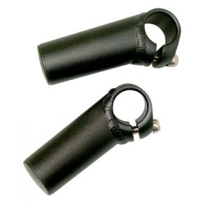 Bike Attitude barends - 80 mm, sort