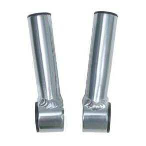 BAR ENDS ALU POLERET 90MM LIGE