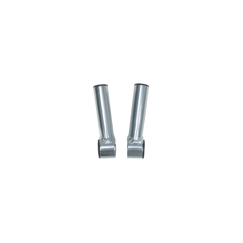BAR ENDS ALU POLERET 90MM LIGE