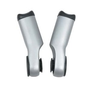 BAR ENDS ALU SANDBLST 70MM