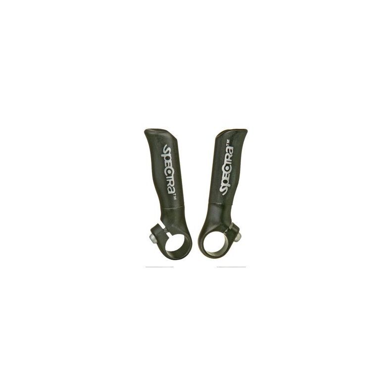 Spectra barends i aluminium - 105 mm, sort