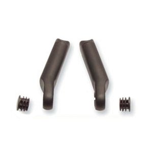 BAR ENDS SORT ALU SANDBL. 95MM