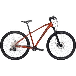 Principia MTB A7.9 29 tommer Deore 1x12 affjedret forgaffel hydrauliske skivebremser 21 tommer Orange m. Sort 2022